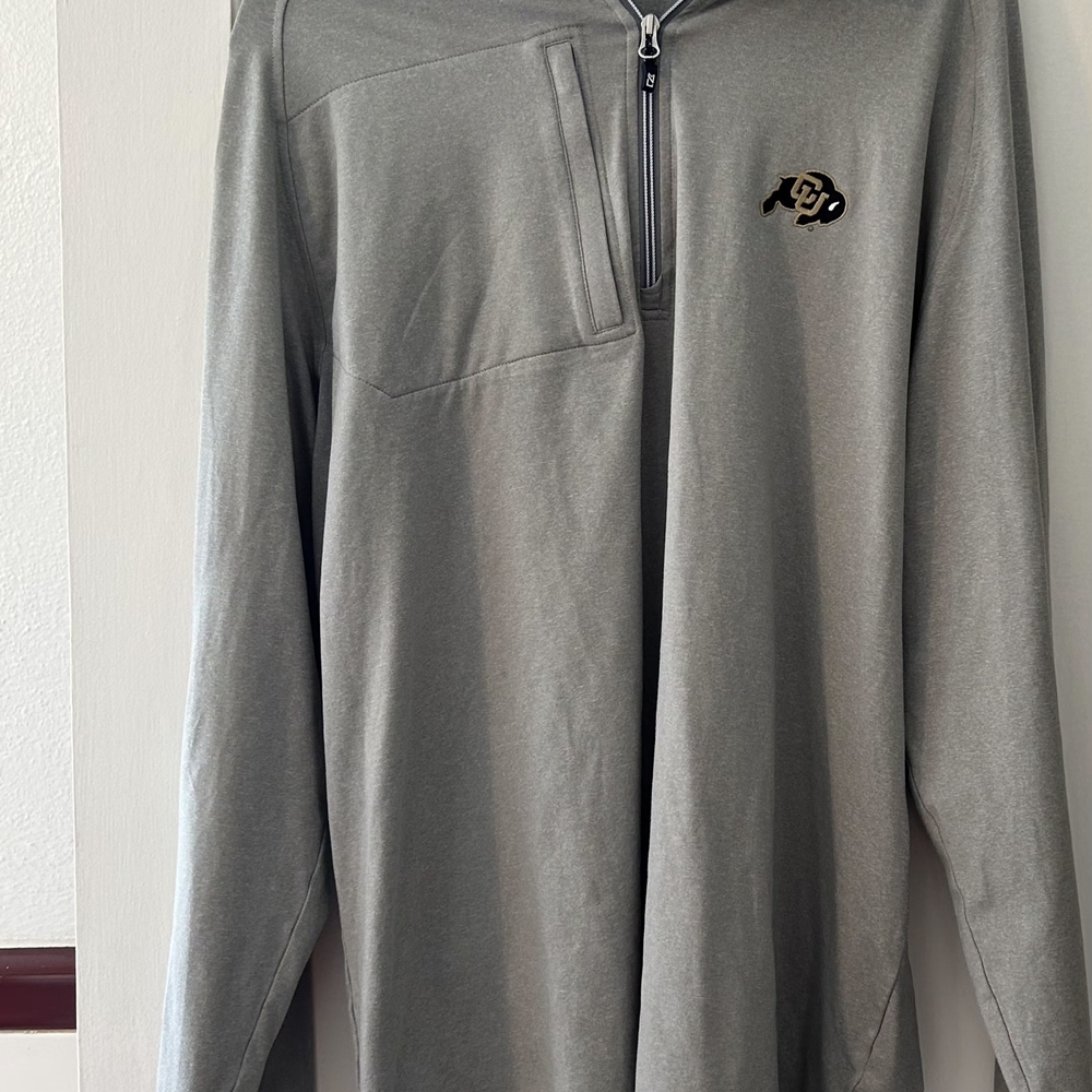 Cutter Buck Colorado Buffaloes Quarter Zip Pullover